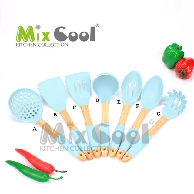 Silicone kitchen tools