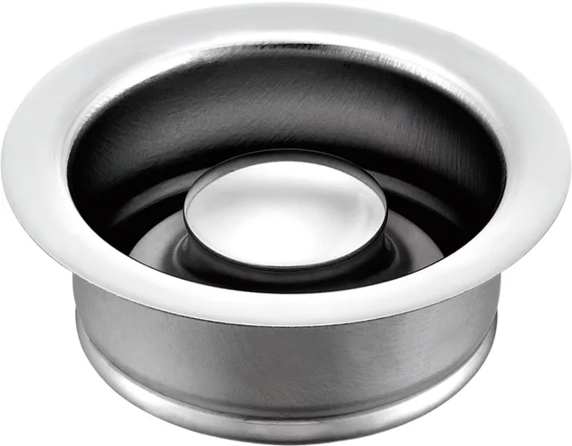 Kitchen Stainless Steel Sink Strainer Garbage Disposer Flange & Stopper