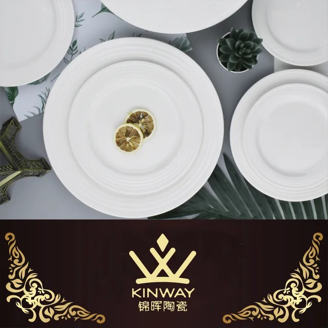 High alumina chinaware--Circles