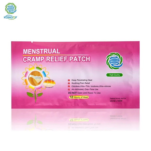 Menstrual cramp reliief patch