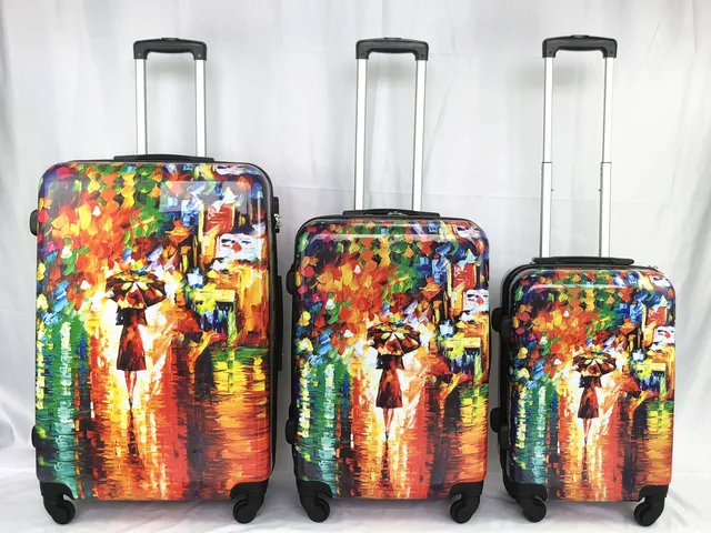 ABS+PC Print trolley case
