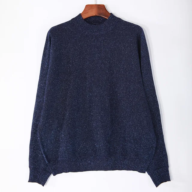 Women‘s half neck knitted sweater’