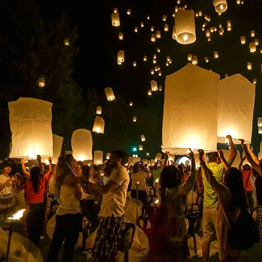 Paper lantern sky lantern