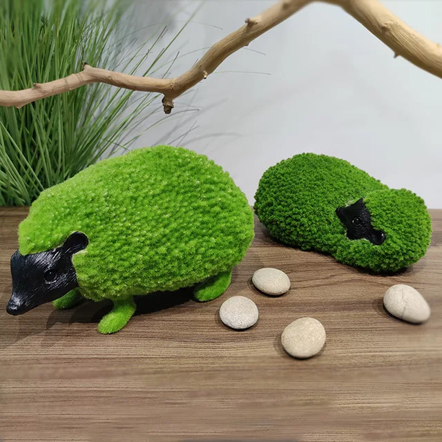 Walking hedgehog decoration
