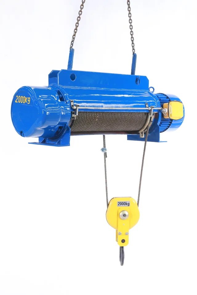 CD1 electric wire rope hoist without trolley