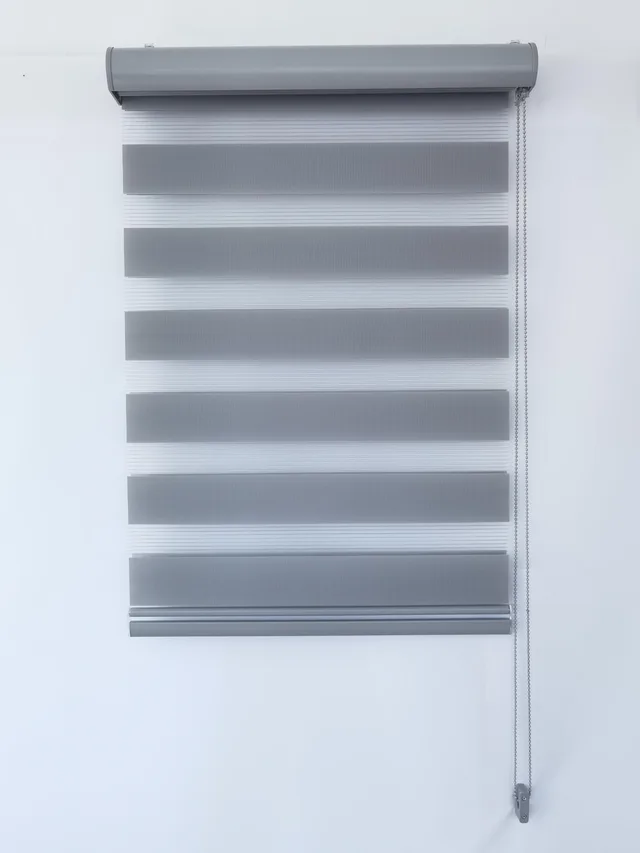 Zebra roller blind
