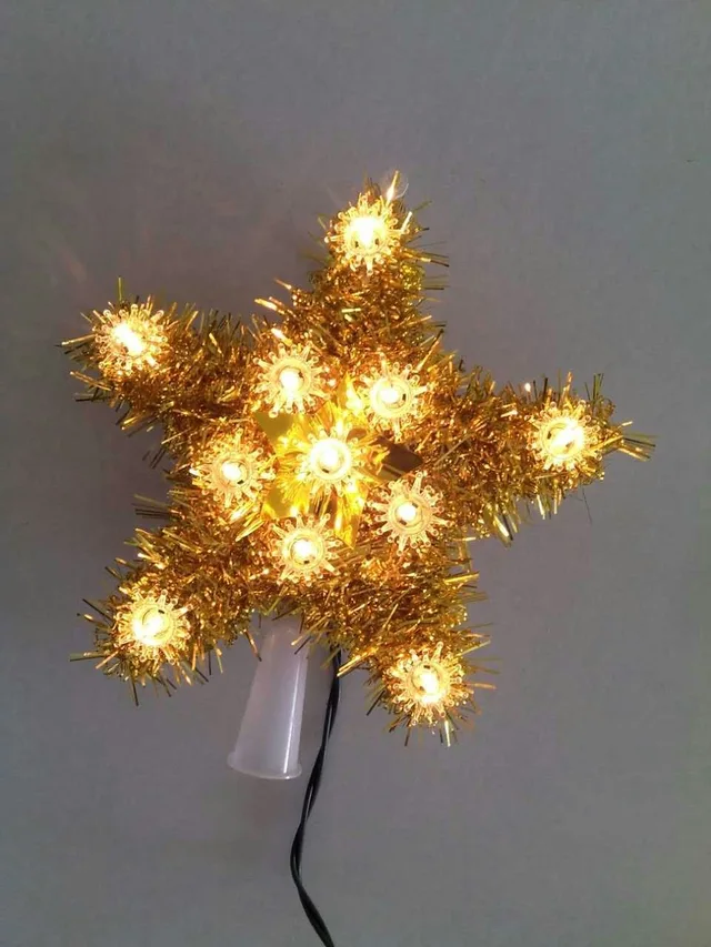 Tree top light, christmas lights, decorative lights