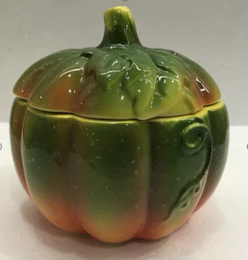 Ceramic Pumpkin jar