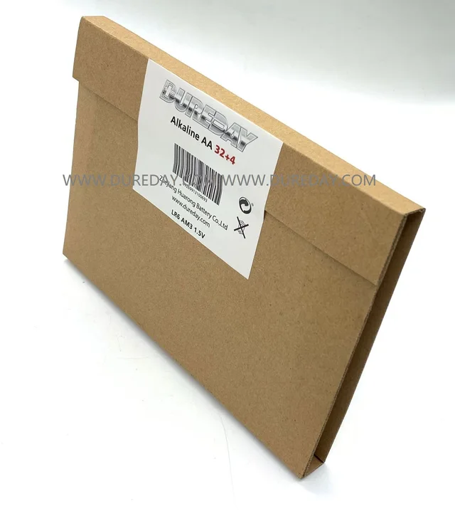 Envelope package ultra alkaline battery LR6 5X