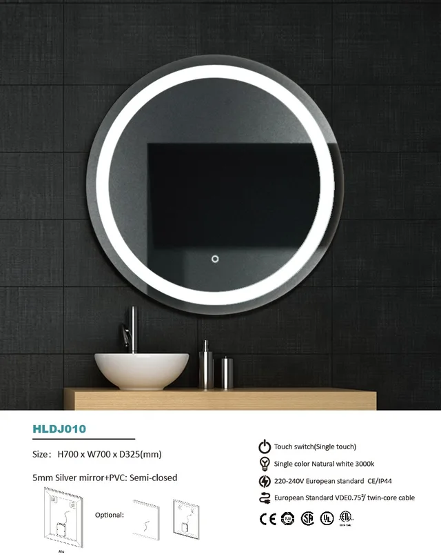 Bathroom LED mirror