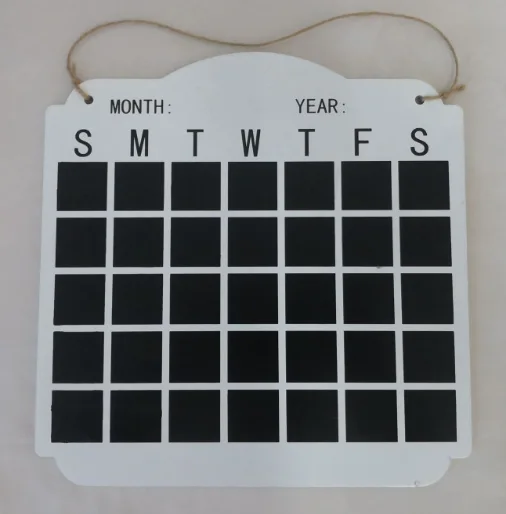 Blackboard calendar