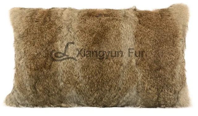 Rabbit Fur Cushion