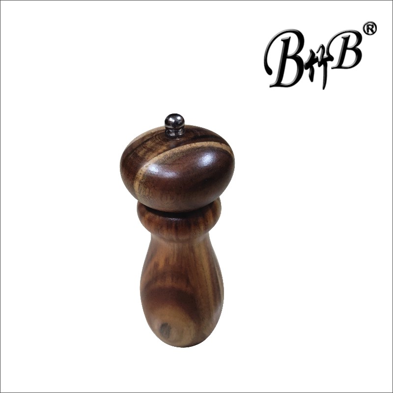 Cooking tools acacia salt and pepper set