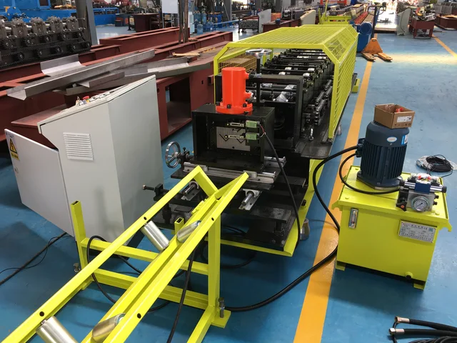Keel steel forming machines