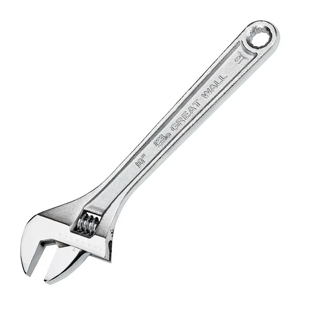 Adjustable wrench, adjustable spanner, heavy duty wrench