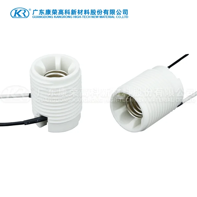 K312C E12Ceramic Edison Screw Lampholder