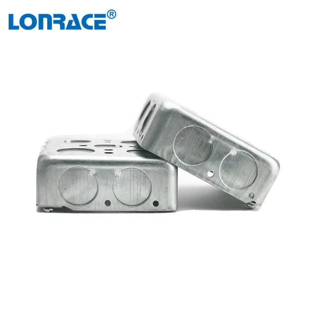 UL square metal galvanized junction box