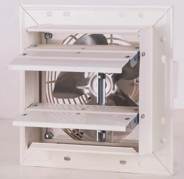 7" Wall Mounted Exhaust Fan - Automatic Shutter