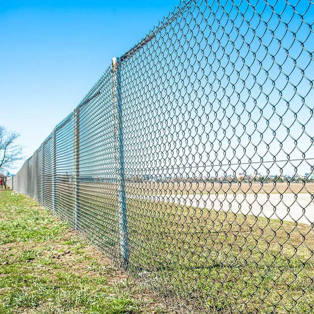 Chain link fence