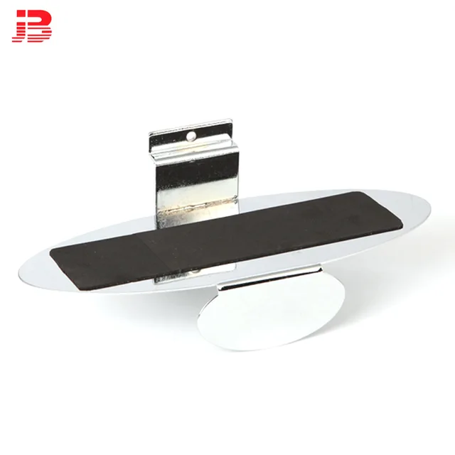 Slatwall iron shoe rack