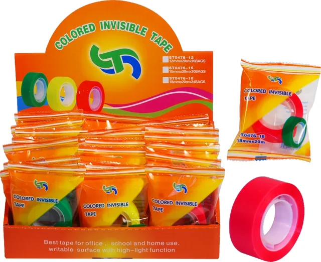 BOPP adhesive packing tape，stationery tape，invisible tape