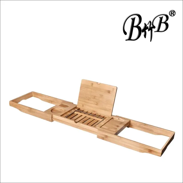Bamboo bath rack