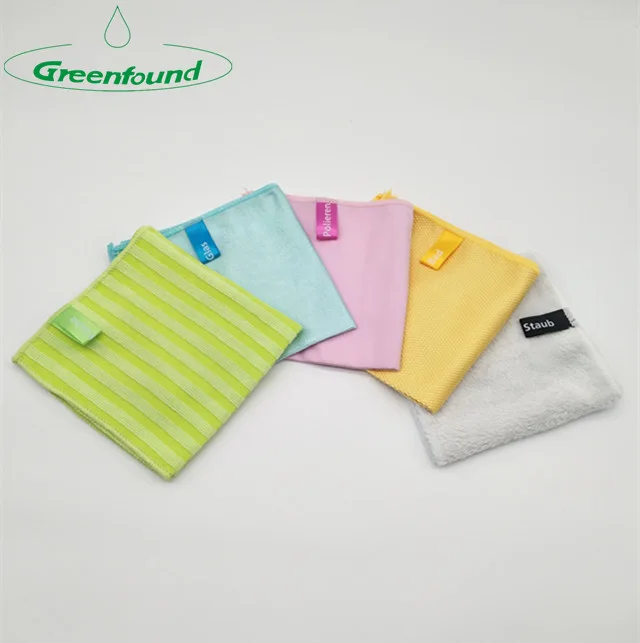 Microfiber kitchen cleaning multifuction towels 5pk