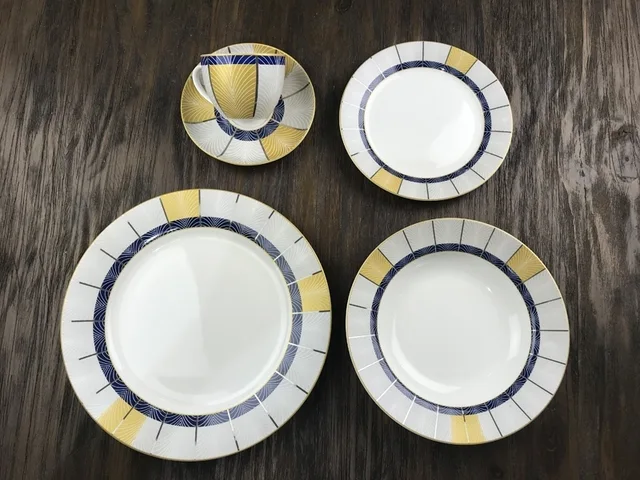 New Bone China Dinner Set