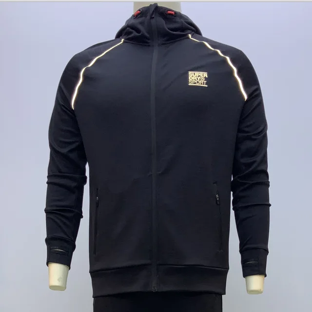 Men's sports hoody casual zipper jacket