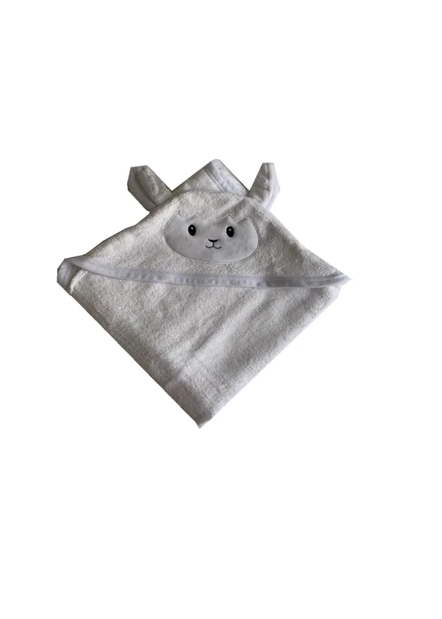 Sheep hooded towel