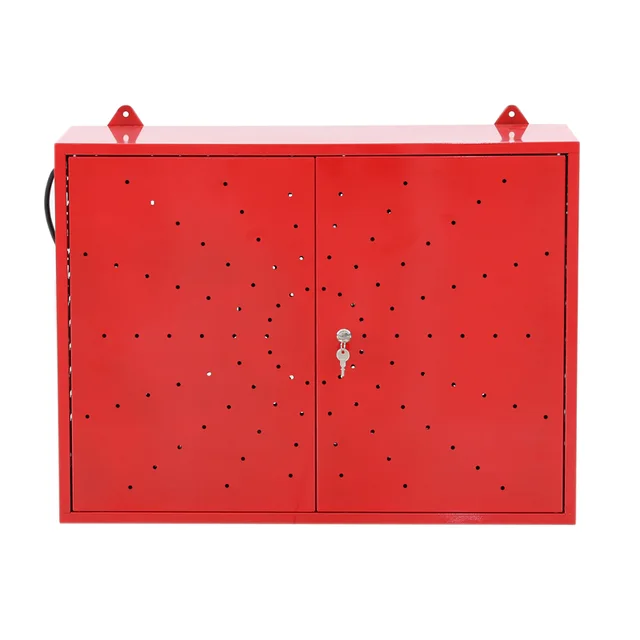 Wall Cabinet electric tool charging power strip power outlet equipped tool cabinet
