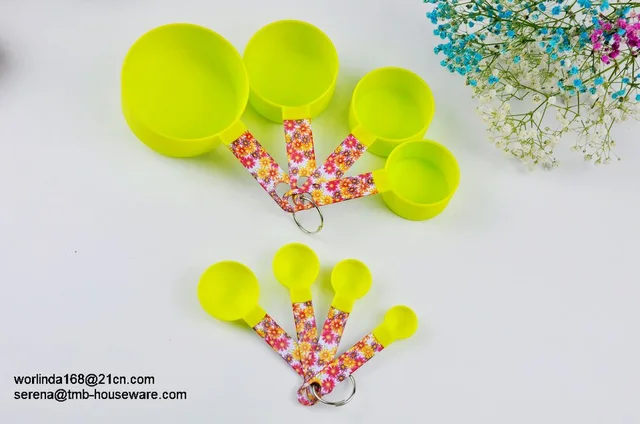 Measuring cup and spoon set