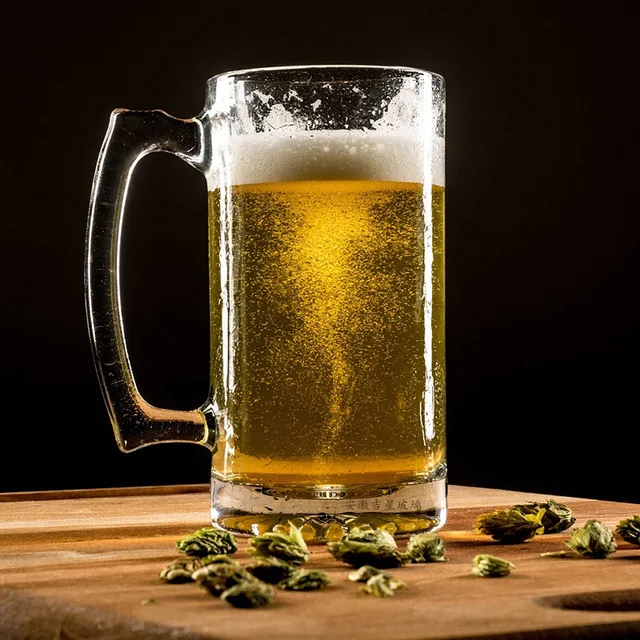 480ml Glass Beer Mug