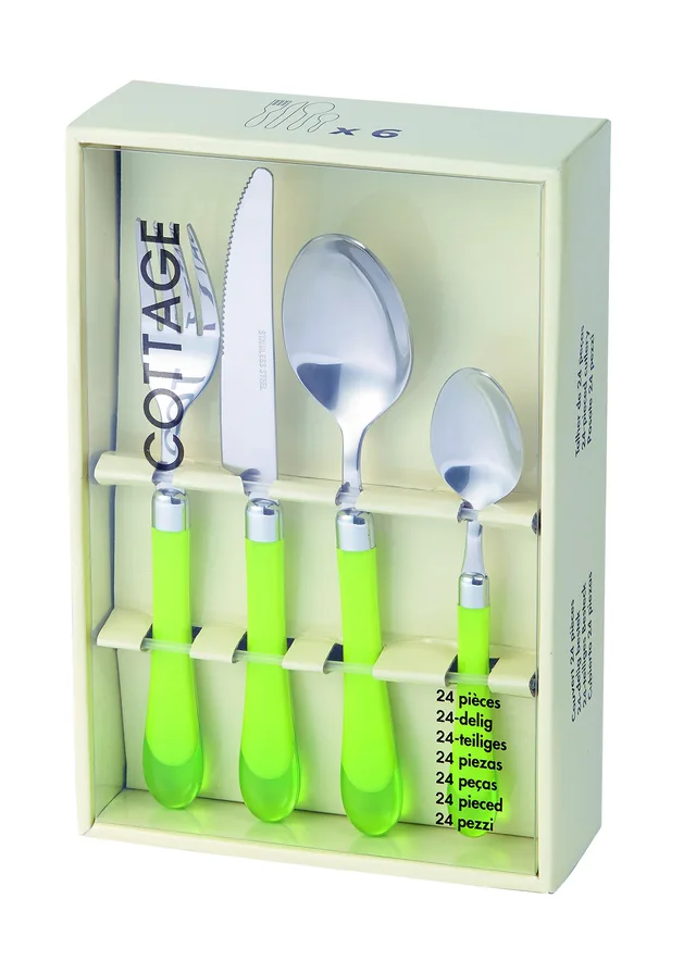 Stainless Steel Cutlery Set paper box