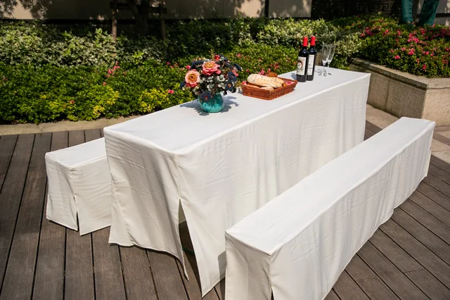 Beer table and bench cover