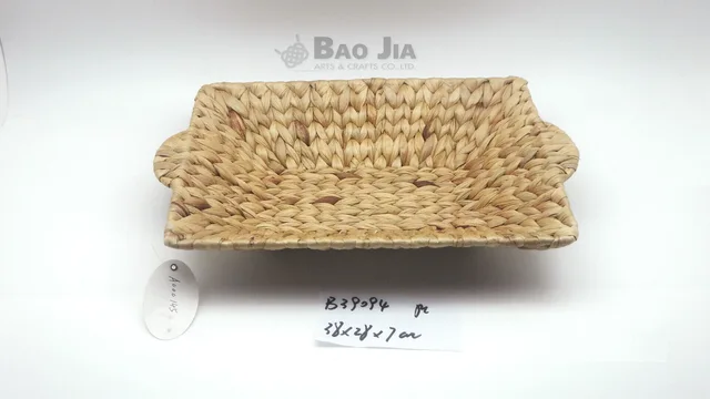 Water hyacinth and wire basket in 4 shapes