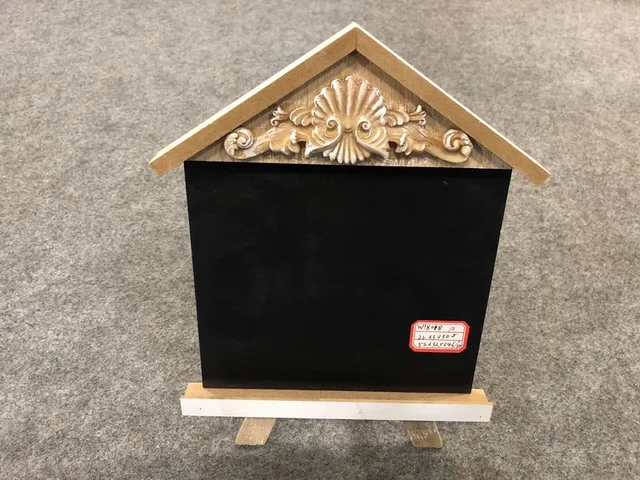 Wooden blackboard/memo board