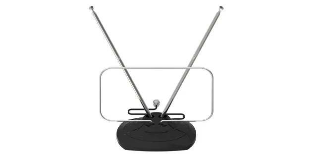 Amplified indoor antenna for rca