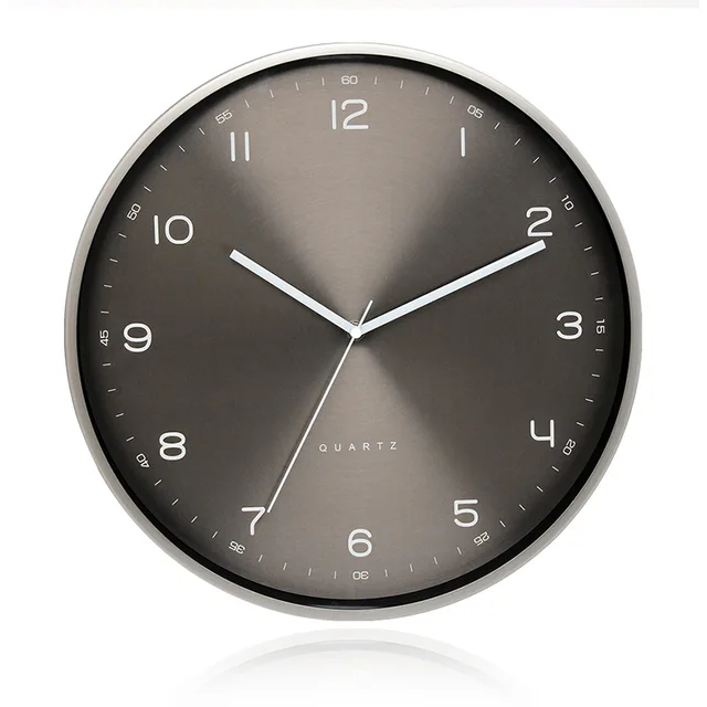 Metal wall clock