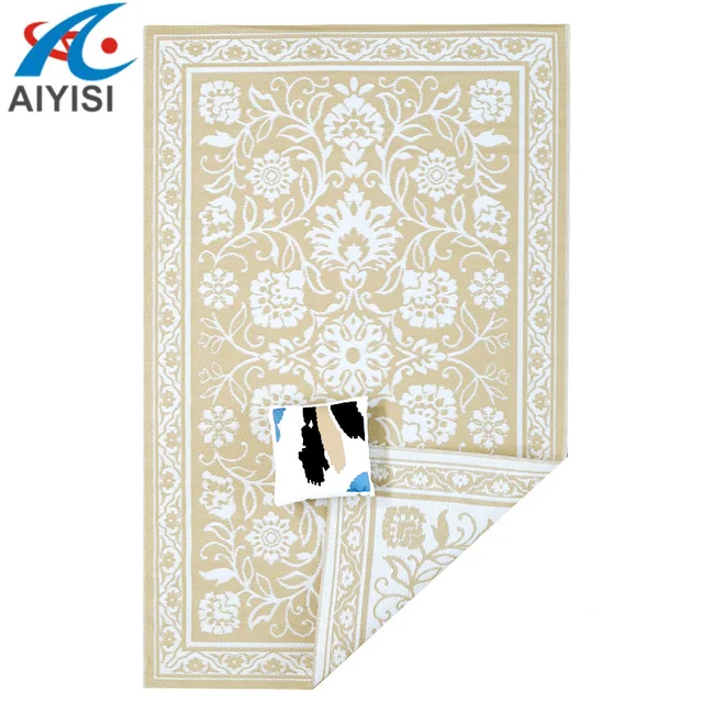 Outdoor Patio Mat Reversible RV Camping Mat
