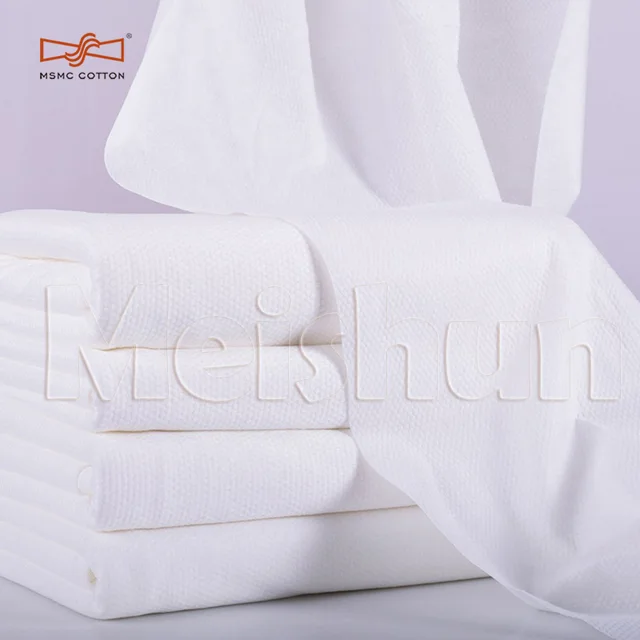 Disposable hair towel