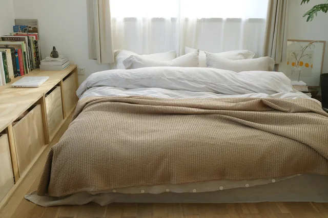 Waffle blanket
