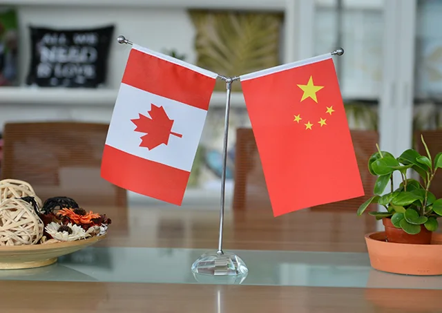 Stand flag for table top flags bases desk flag with metal pole and base