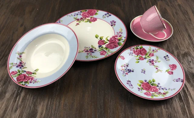 New Bone China Dinner Set