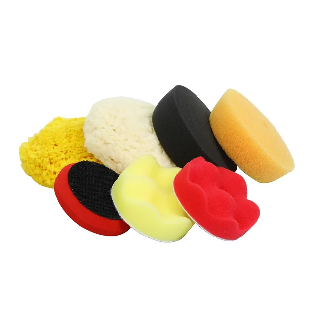 Car polishing pad set 8pcs