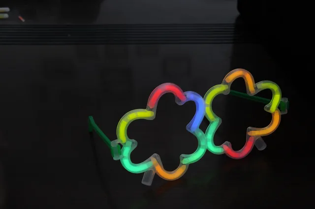 Flower Glow Eyeglasses