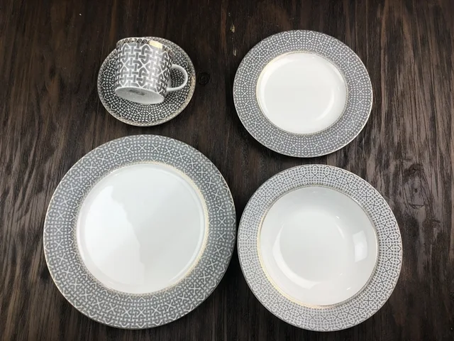 New Bone China Dinner Set