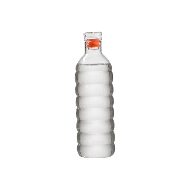 Glass water bottle
