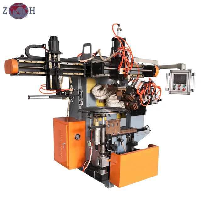 Industrial spiral wire fan guard machine