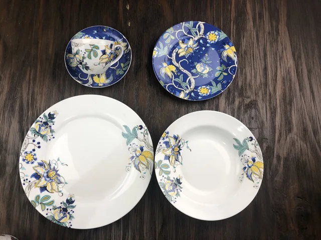 New Bone China Dinner Set